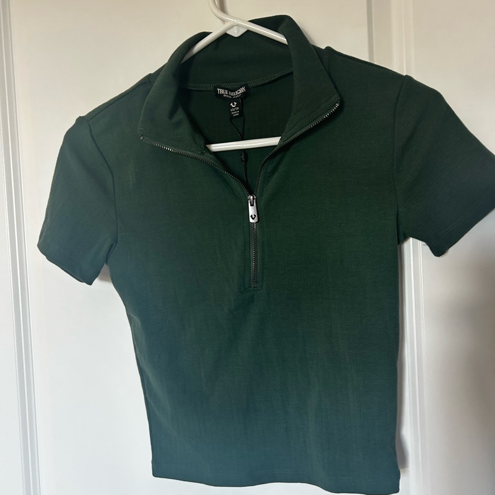 True Religion Green Shirt